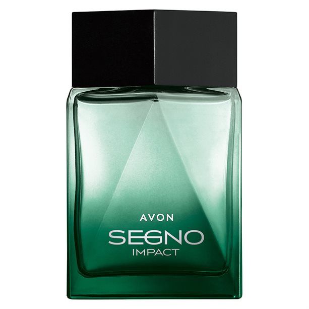 Zielona butelka perfum męskich z czarnym zamknięciem.